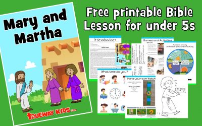 Trueway Kids - Free Printable Bible lessons for under 5s - Trueway Kids