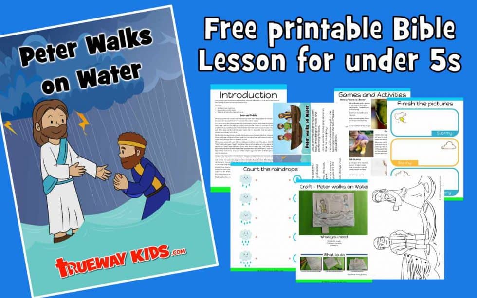 Peter Walks on Water - Trueway Kids