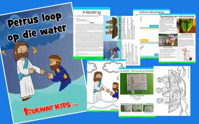 Petrus loop op die water