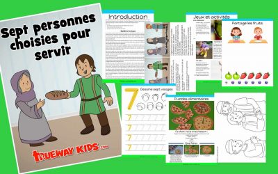 Sept personnes choisies pour servir