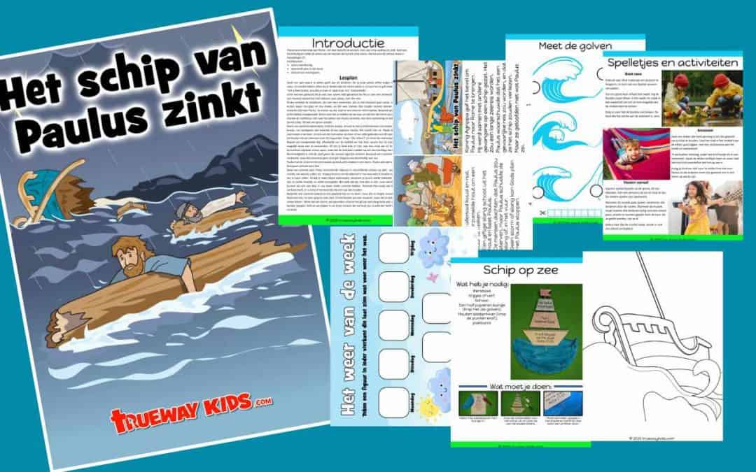 Het schip van Paulus zinkt