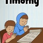 As Paul’s ministry spread, he trained others to share the Gospel. One of these messengers was a young man named Timothy. Paul wrote him two letters, I and II Timothy. Timothy also helped with letters Paul sent to others. Bible lesson with worksheets, coloring pages, crafts, story, games and activities and more