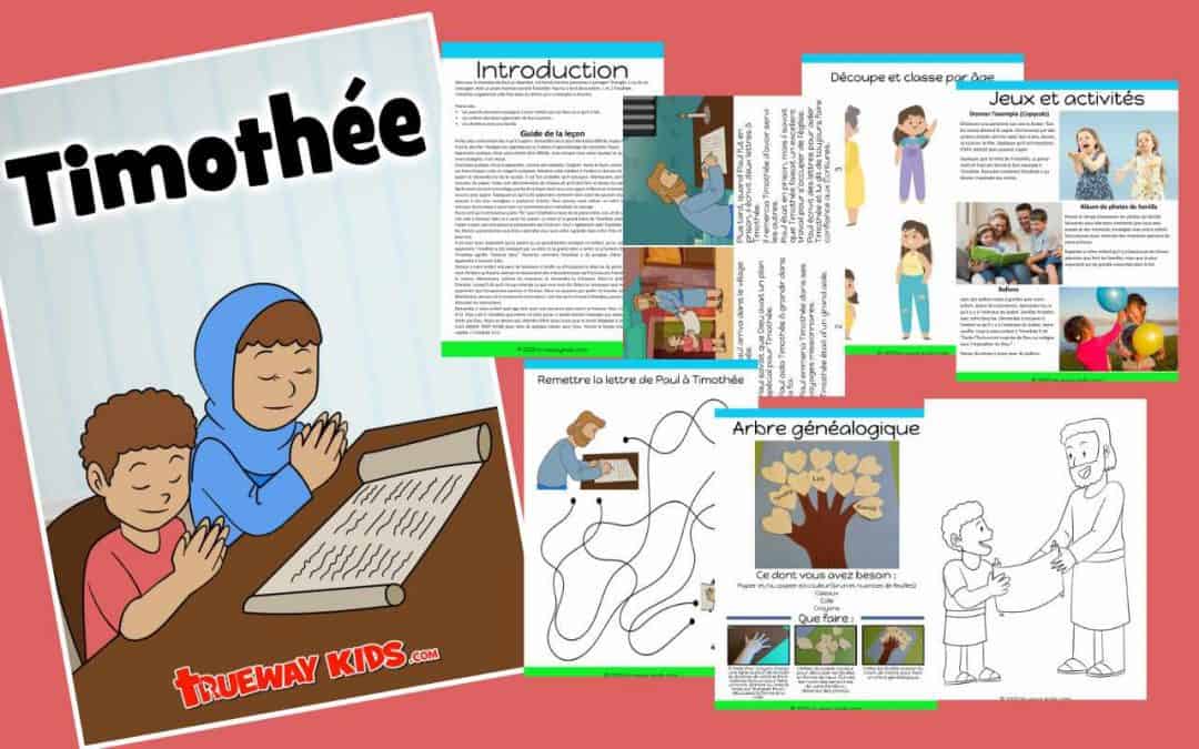 Timothée - Leçon biblique pour les enfants