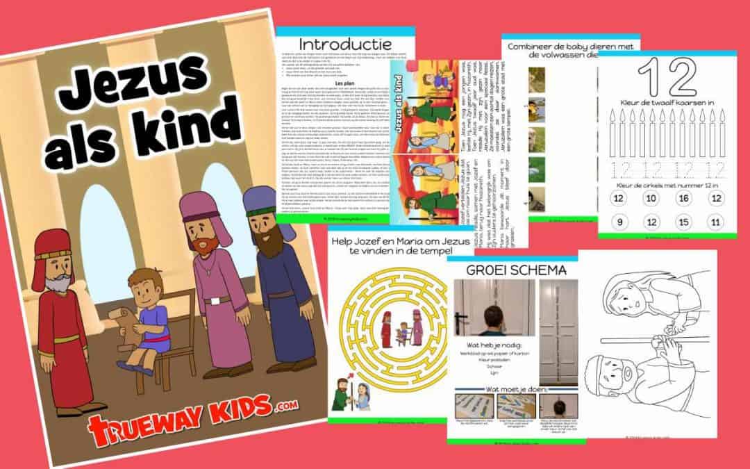 In deze les zullen we dingen leren over het leven van Jezus toen Hij nog een jongen was. De Bijbel vertelt ons niet veel over de tijd tussen Zijn geboorte en het begin van Zijn bediening, maar we hebben een stuk tekst en dat is te vinden in Lukas 2.41-52.