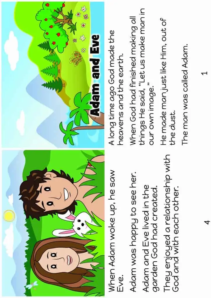 The Story Of Adam And Eve For Kids