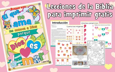 Amor – Lección bíblica para niños