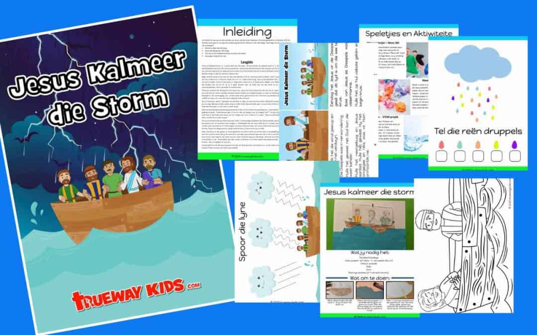 Jesus Kalmeer die Storm