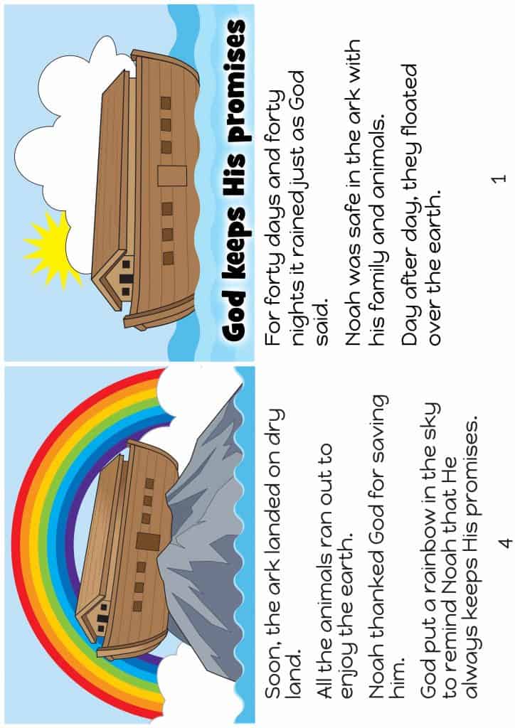 God Keeps His Promises Bible Craft - Bible Story Printables