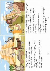 The Tower of Babel - Free printable Bible lesson for kids - Trueway Kids