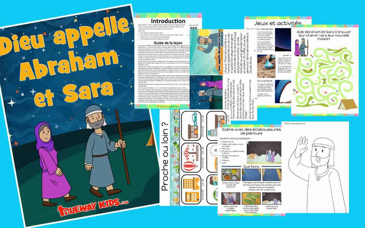 Coloriages Abraham Et La Promesse