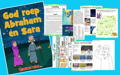 God roep Abraham en Sara