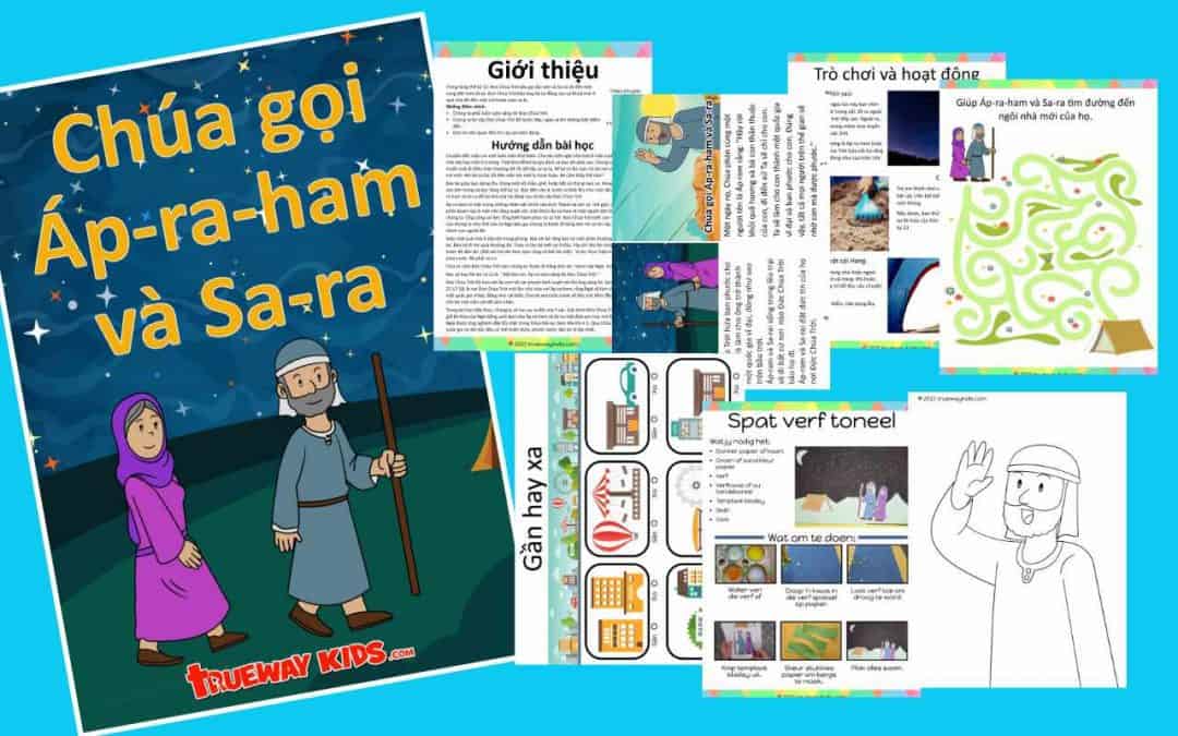 Chúa gọi Áp-ra-ham và Sa-ra.