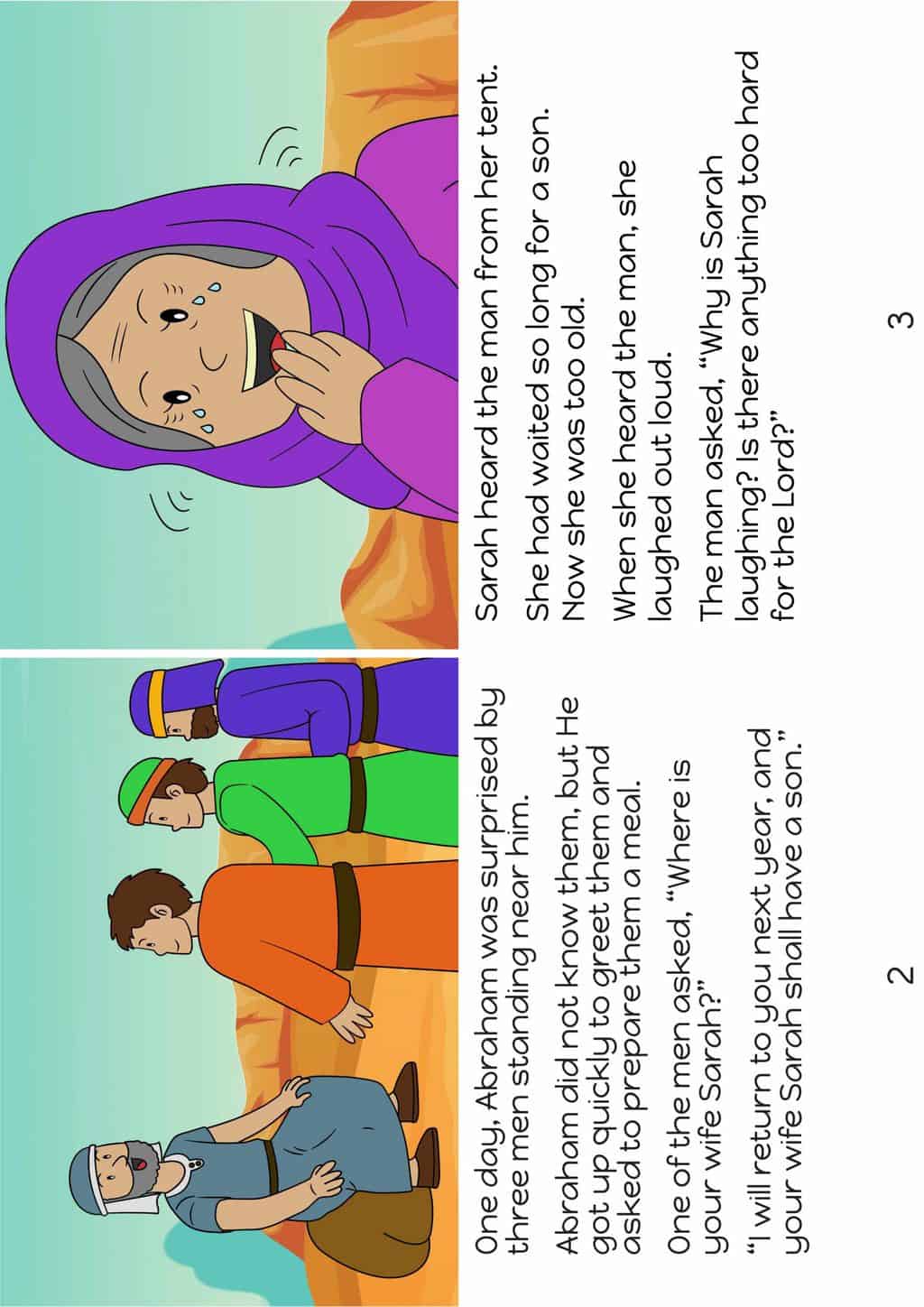 Isaac is born – Free Bible lessons for kids - Trueway Kids