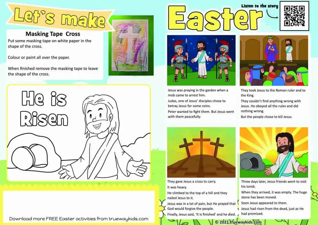 FREE printable Easter Leaflet - Trueway Kids free-printable-easter-leaflet-trueway-kids