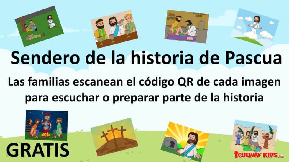 Sendero de la historia de Pascua Trueway Kids
