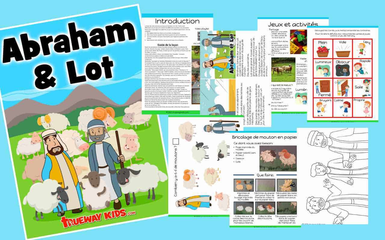 Abraham et Lot Trueway Kids