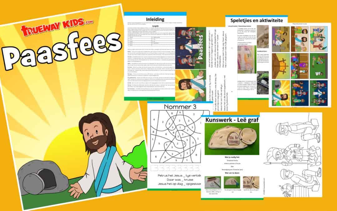 Paasfees Welkom by die tweede gedeelte van ons Paasfeesreeks. In hierdie les gaan ons fokus op Goeie Vrydag en Paasdag. Die gedeelte kan weer gevind word in al vier evangelies.