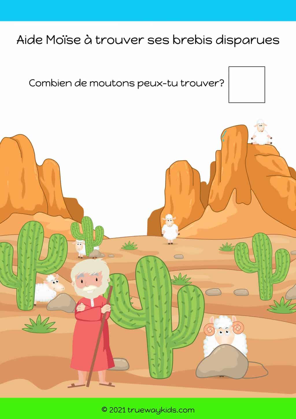 Moïse et le buisson ardent Trueway Kids