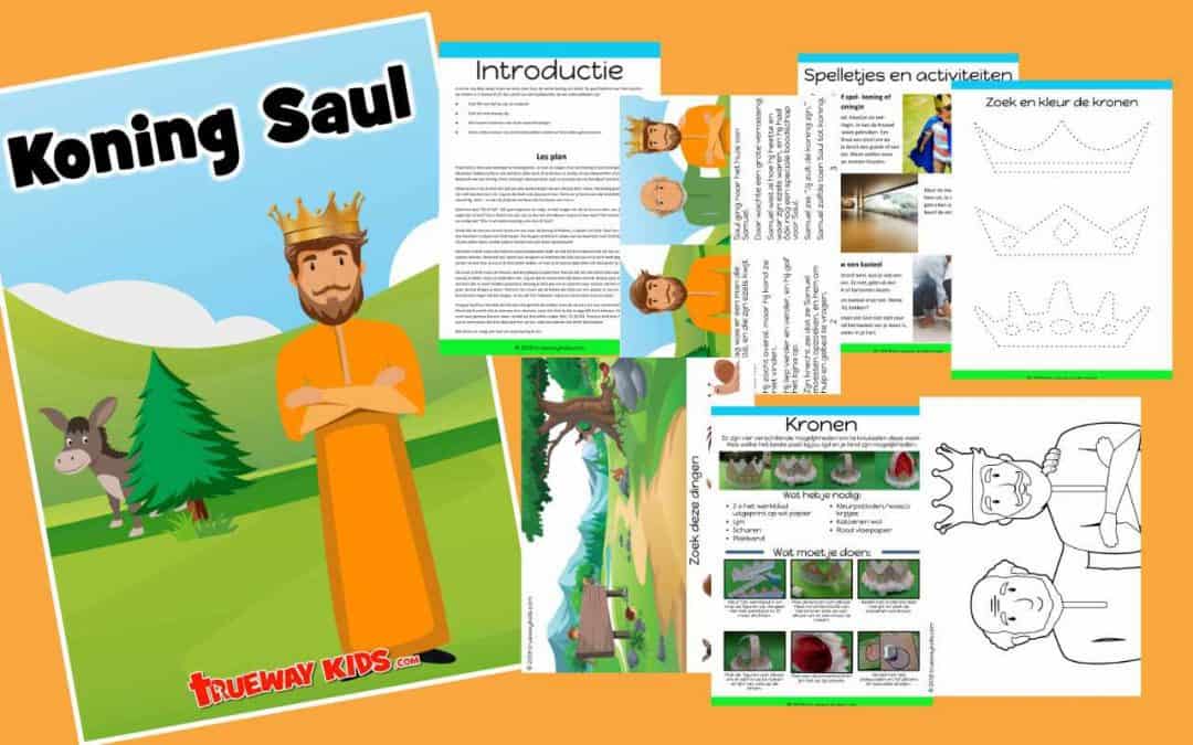 Koning Saul gratis bijbelles voor kinderen