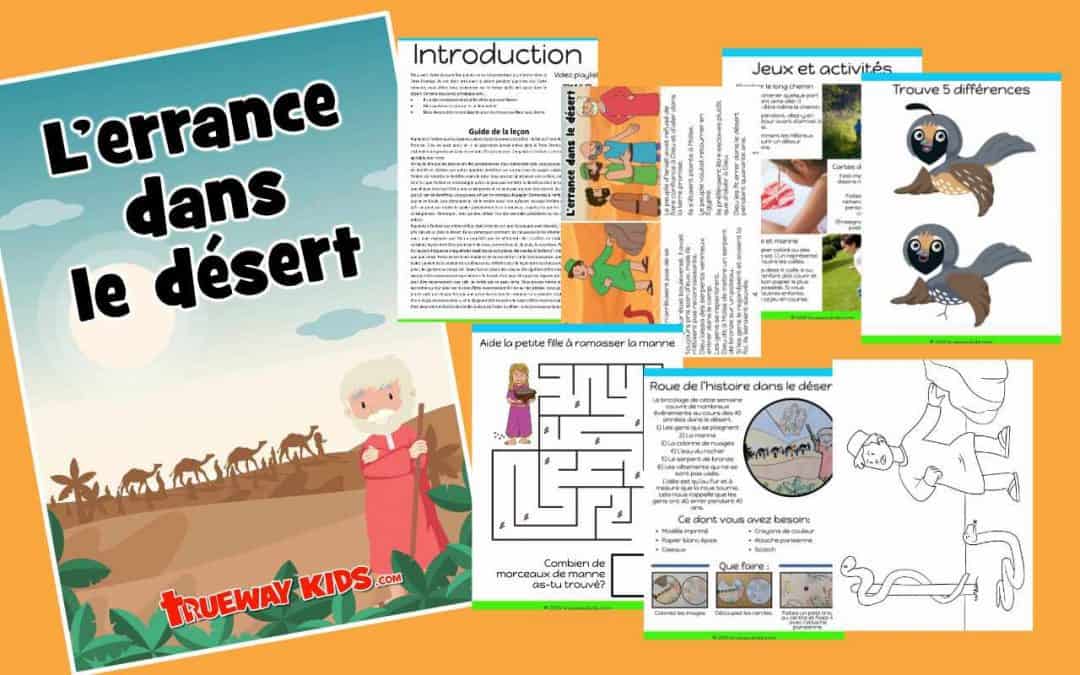 L’errance dans le désert