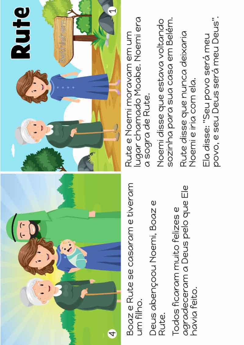 Rute - lição da bíblia para crianças - Trueway Kids