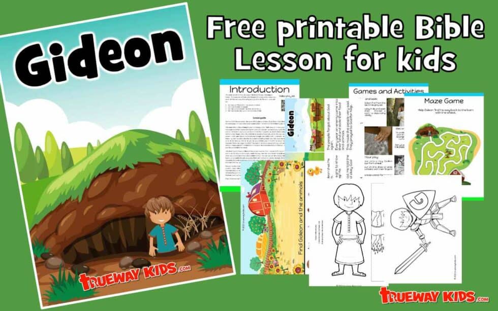 Gideon's calling - Free Bible lesson for kids - Trueway Kids