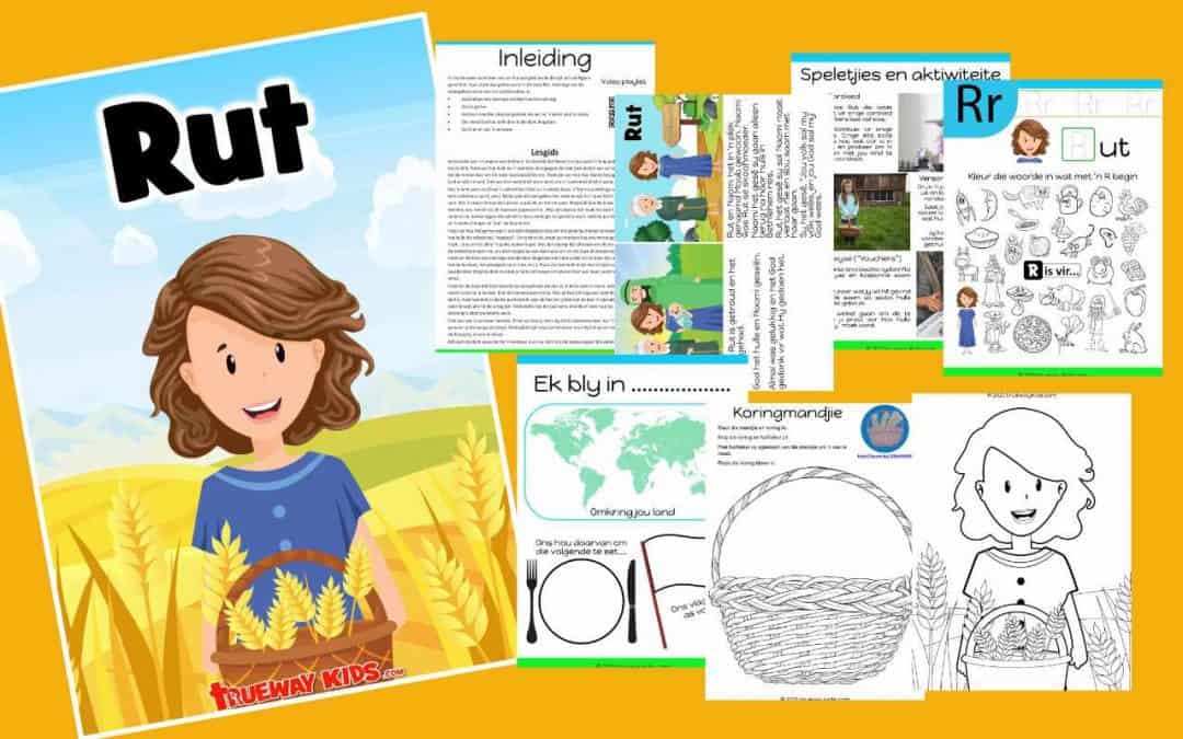 In hierdie week se les leer ons van Rut wat gedurende die tyd van die Rigters geleef het. Haar storie kan gelees word in die boek Rut.