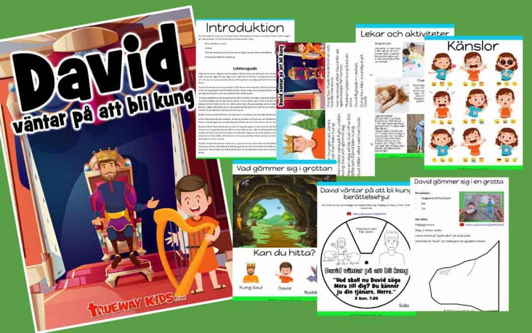 Den här veckan får vi lära oss om Davids relation till kung Saul och hans son Jonathan. Veckans lektion bygger på 1 Samuelsboken 18–26