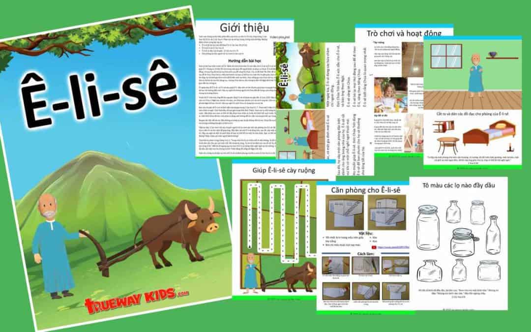 Ê-li-sê - Tuần này chúng ta tìm hiểu phần đầu của chức vụ tiên tri Ê-li-sê, chép trong 1 Các Vua 19:19-21 và 2 Các Vua 4. Phần còn lại sẽ học trong những tuần kế tiếp.