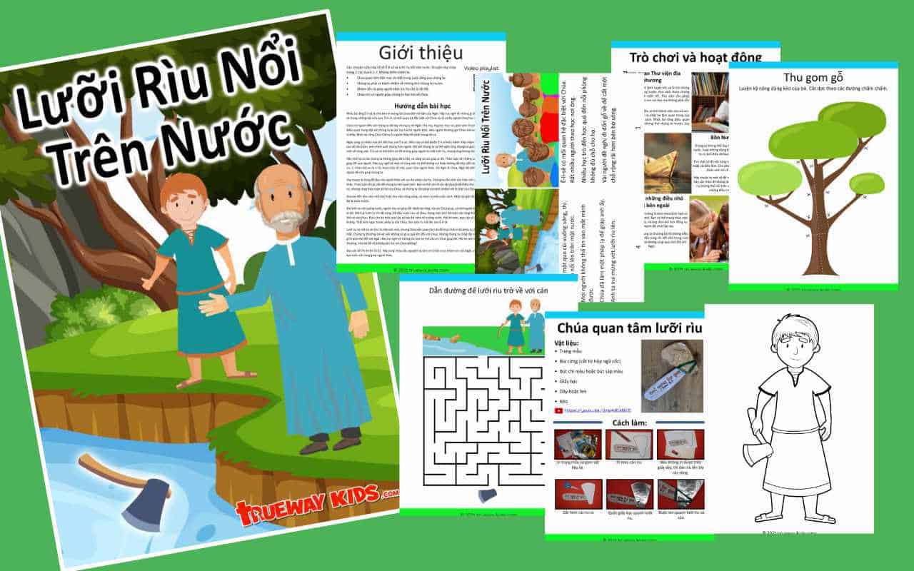 Lưỡi Rìu Nổi Trên Nước - Trueway Kids