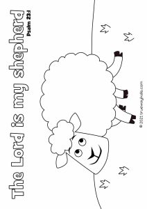 The Lord is My Shepherd (Psalm 23) - Preschool Bible lesson - Trueway Kids