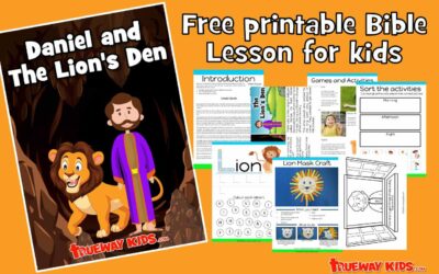 Daniel and the Lion’s Den – Bible lesson for kids