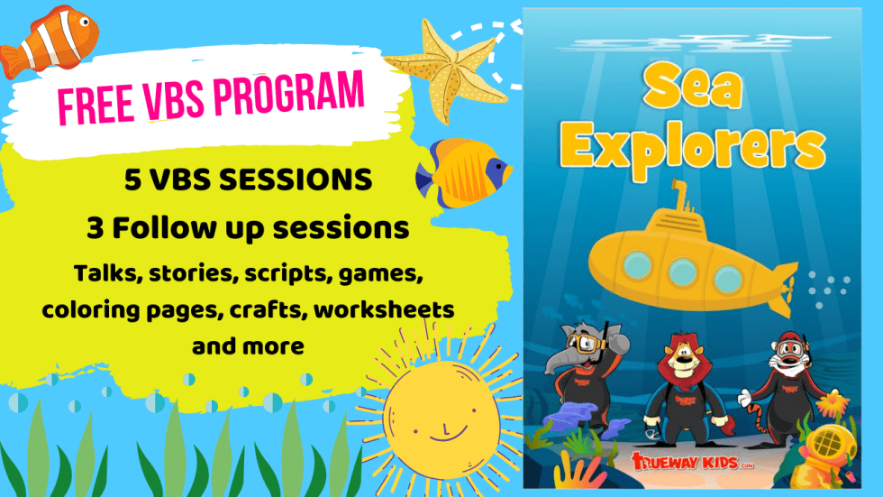 SEA EXPLORERS - FREE PRINTABLE VBS PROGRAM FOR KIDS - Trueway Kids