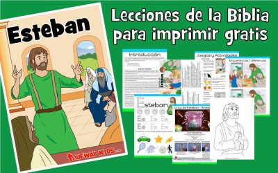 Esteban – Lección de biblia para niños