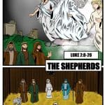 Check out this printable Bible study on the Shepherds! Luke 2:8-20 comes alive with this study guide, complete with coloring pages, games, and discussion questions. It would be perfect to use at home or in a small group at church.
