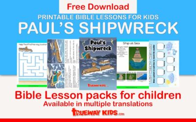 Paul’s Shipwreck – Bible lesson for kids