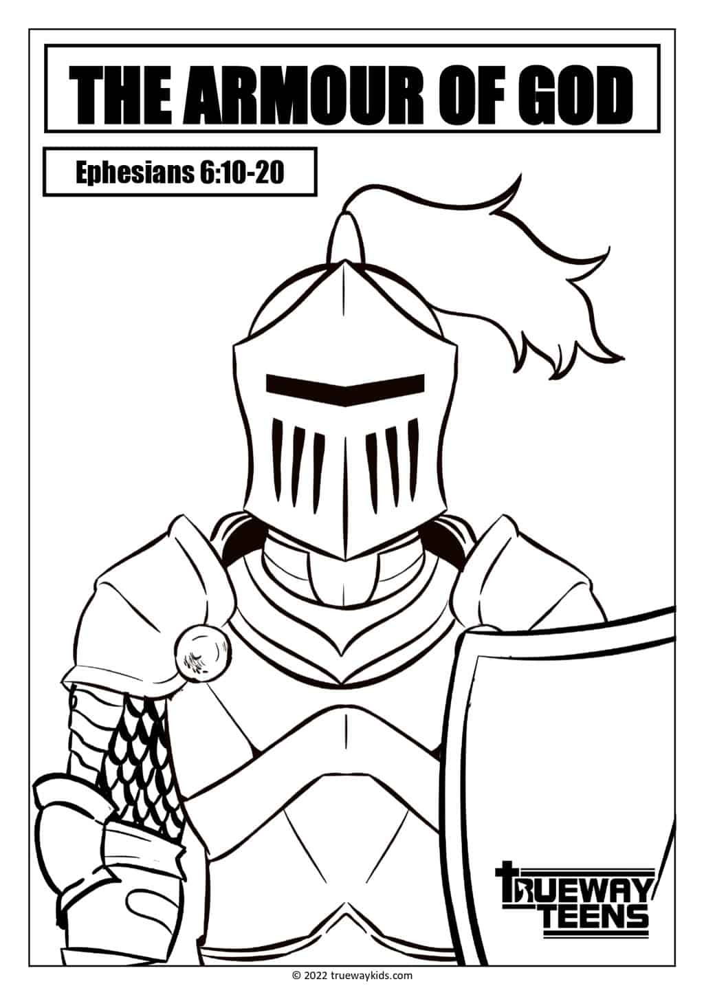 THE ARMOUR OF GOD (Bible lesson for teens) - Trueway Kids