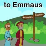 Check out this free printable Road to Emmaus Bible lesson for kids! It's full of printable resources like lesson guide, story, worksheets, coloring pages, craft, and games to help kids learn more about this important Bible story. Ideal for home or church. See how Jesus reveals Himself through the Old Testament Scriptures