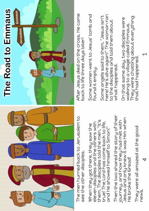 The Road To Emmaus - Bible Lesson For Kids - Trueway Kids