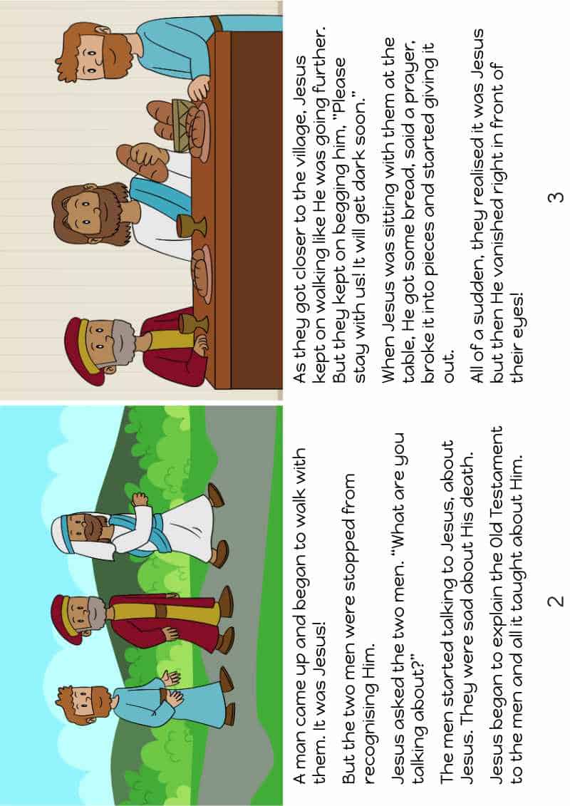 The Road to Emmaus - Bible lesson for kids - Trueway Kids