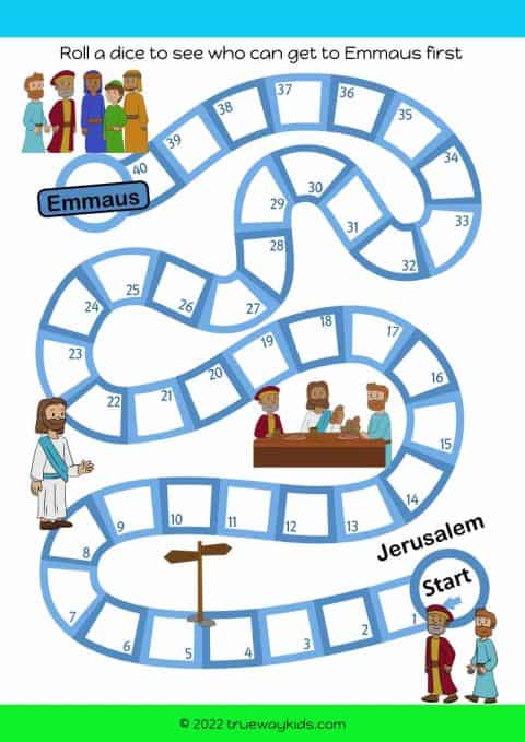 The Road To Emmaus - Bible Lesson For Kids - Trueway Kids