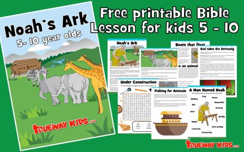 Noah's Ark (Bible lesson for 5 - 10 year old) - Trueway Kids