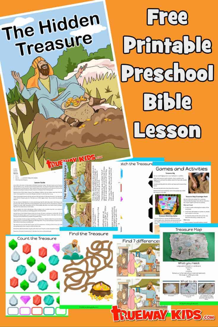 The Parable of the Hidden Treasure - Bible lesson for kids - Trueway Kids