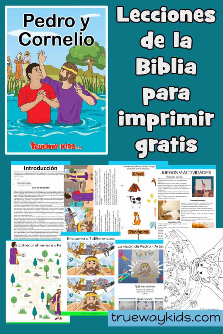 Pedro y Cornelio Lección bíblica para niños Trueway Kids