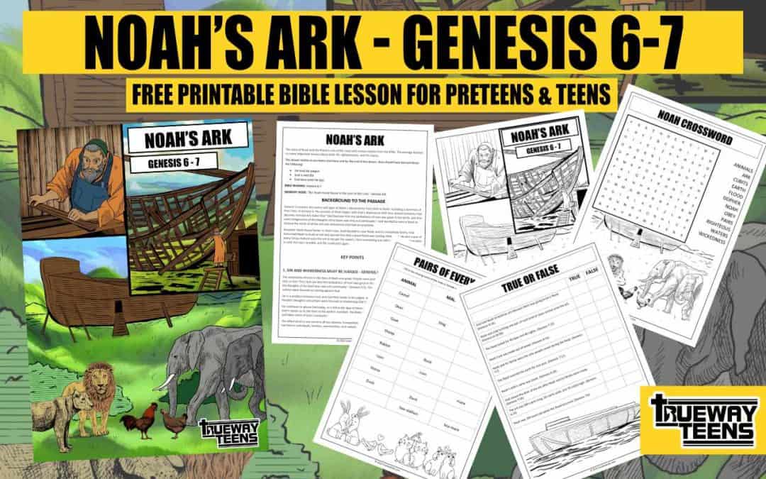 Looking for a great Bible study lesson for teens? We have just the thing! Noah's Ark is a great story to teach teens about faith, obedience, and the power of God. Our printable Bible study material includes activities, worksheets, and study notes that make learning about Noah's Ark fun and engaging for youth.