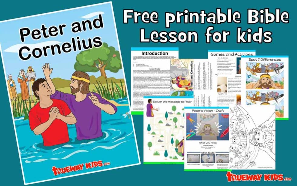 Peter and Cornelius - Bible lesson for kids - Trueway Kids