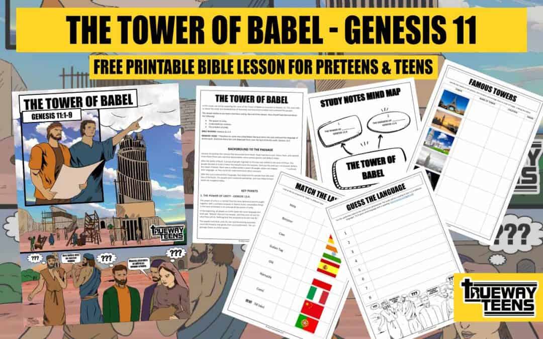 The Tower of Babel - Genesis 11 (Bible for teens) Kids