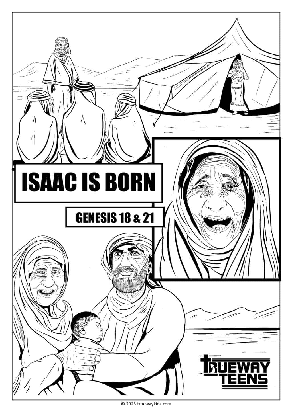 Isaac is Born - Genesis 18-21 (Bible lesson for teens) - Trueway Kids