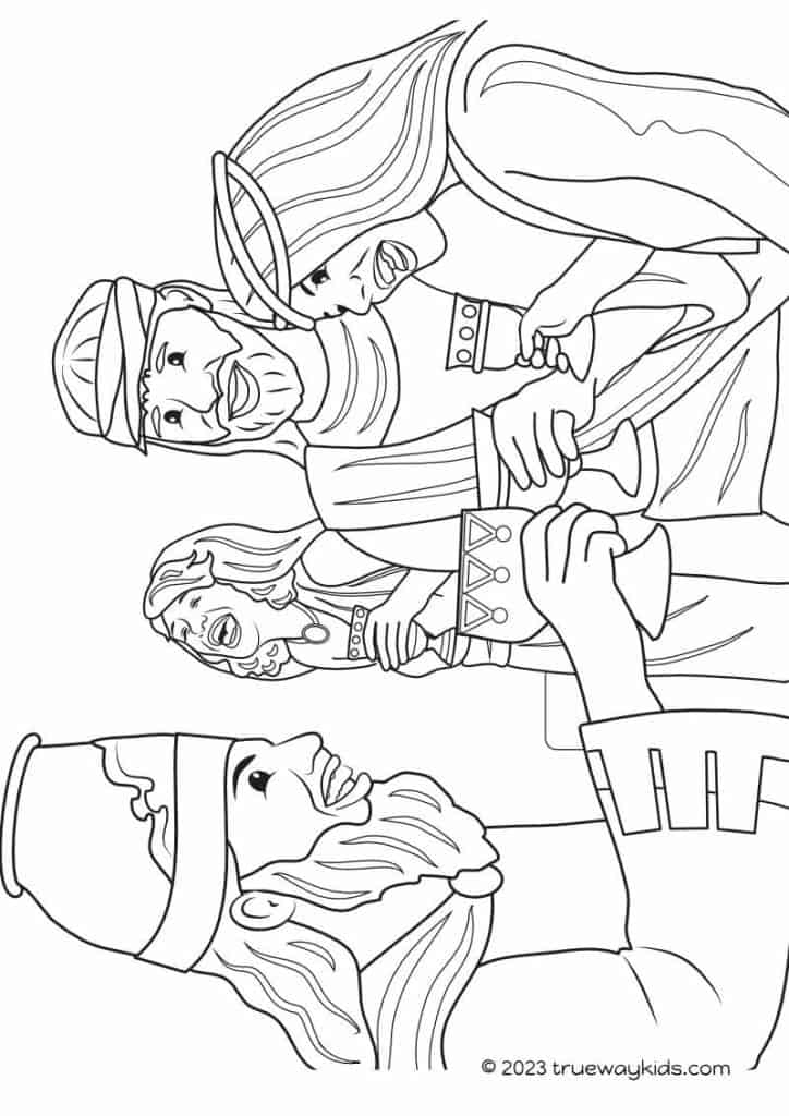 Looking for a fun way for kids to learn about The Writing on the Wall (Daniel 5)? Check out these coloring pages! Perfect for a Bible lesson at home or church, these pages give kids a chance to learn about the story while having fun. 