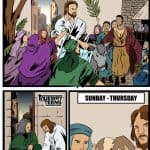 Holy Week - Palm Sunday Bible lesson for youth - free printable